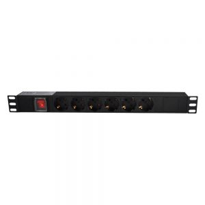 Πολύπριζο RACK 230V AC 6 θέσεων