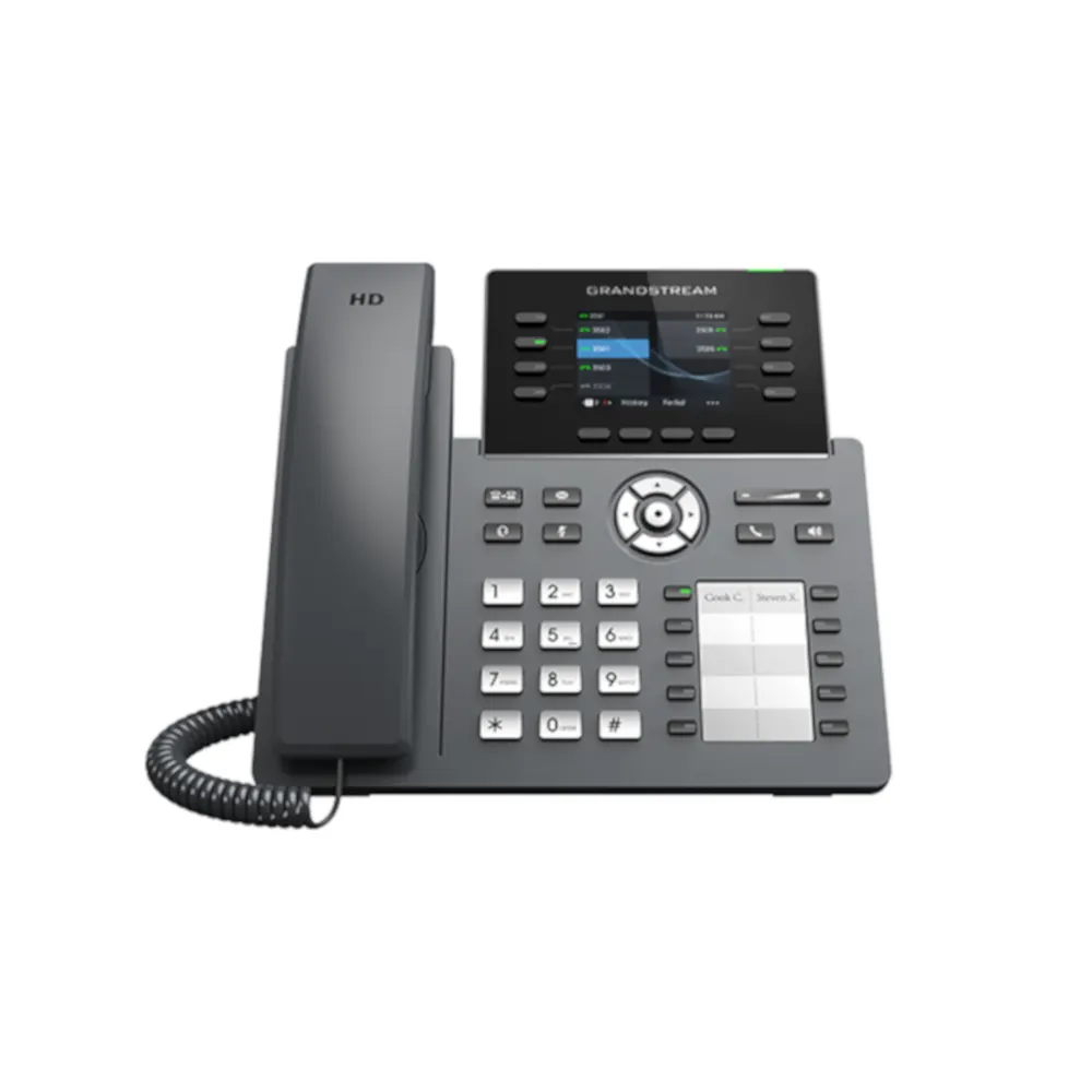 Grandstream GRP2634 – Επαγγελματικό IP Τηλέφωνο 8 Γραμμών με WiFi, Bluetooth & Gigabit PoE Grandstream GRP2634 – Επαγγελματικό IP Τηλέφωνο 8 Γραμμών με WiFi, Bluetooth & Gigabit PoE